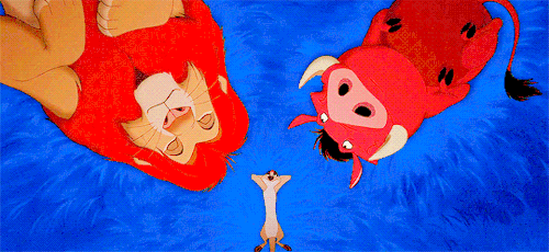 thelionkingdaily:Friends stick together to the end.