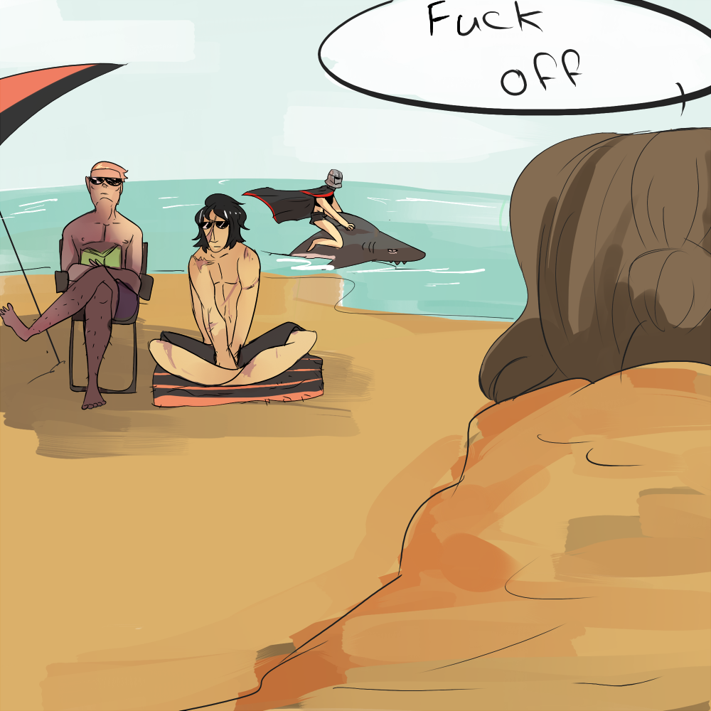 genderless-starfish:  There are no days off for evil. 