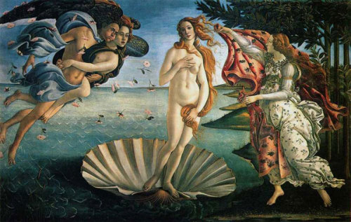 Sandro Botticelli, The Birth of Venus, 1484-86