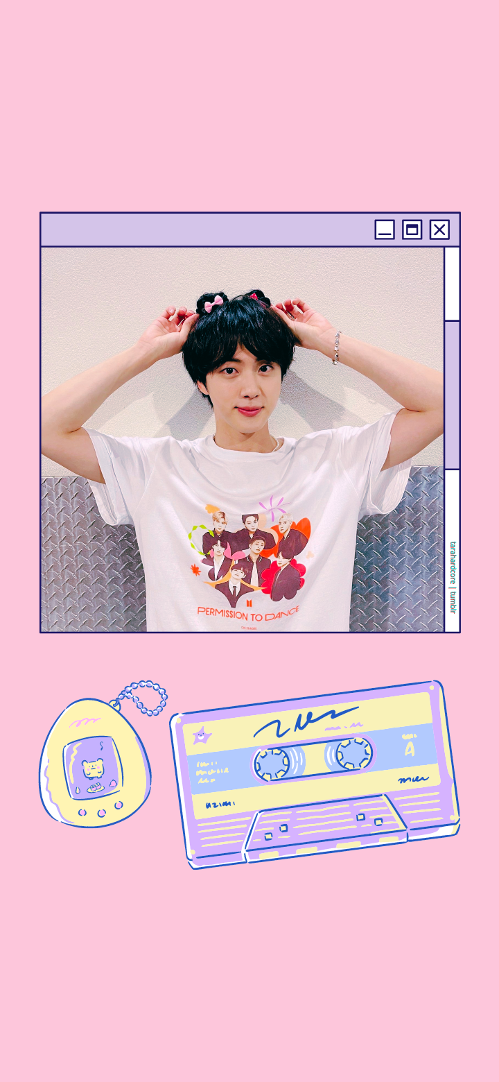 Special Set Of Wallpapers Celebrating Jin's Birthday.