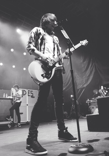 theshadowofmydoubt:Alex Gaskarth + Black and White