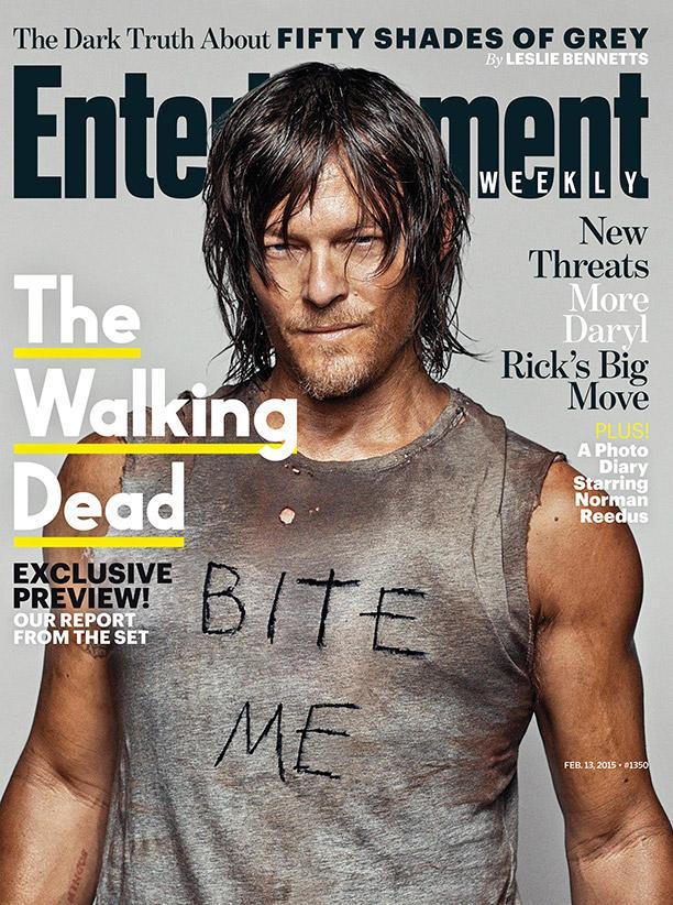 The Walking Dead is BACK and Norman Reedus is bringing you an exclusive preview.
Photo credit: Dylan Coulter for EW.