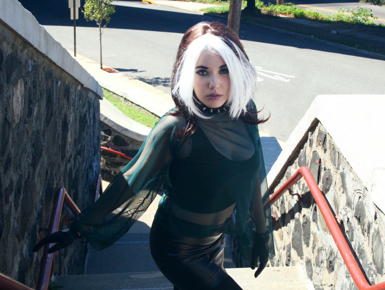 galaktikmermaidcosplay:  Rogue (X-Men Evolution) Cosplay by GalaktikMermaidCosplay