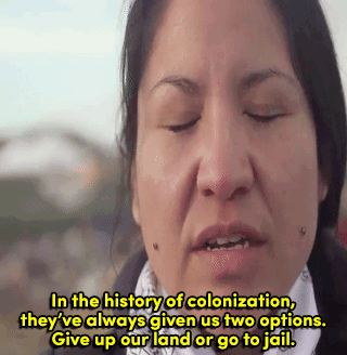 smitethepatriarchy:  the-movemnt:  Indigenous women of Standing Rock issue heartbreaking plea for help ahead of evacuation With just over a day to go before the evacuation deadline arrives at North Dakota’s Oceti Sakowin camp, protesters at the Standing