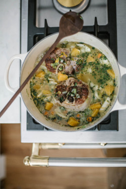 food52:Osso yummy.Fennel, Leek, &amp; Orange Pork Osso Buco via Local Milk