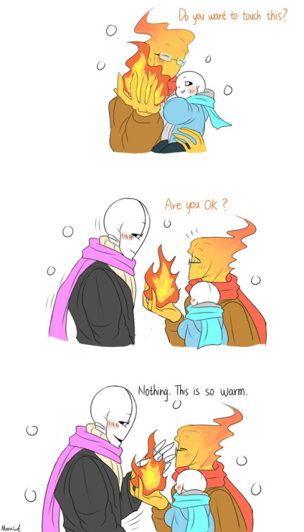 Porn mooncatyao:  [Temperature] Grillby & photos