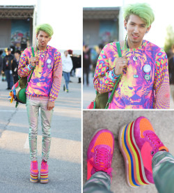 lookbookdotnu:  Neon at Anime North (by Bobby Raffin) 