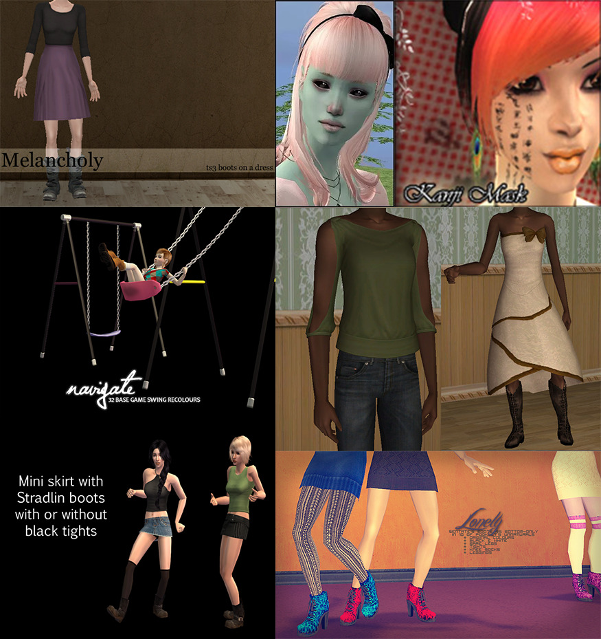 Old/Unavailable Sims 2 stuff re-uploaded — LindaSims Patreon