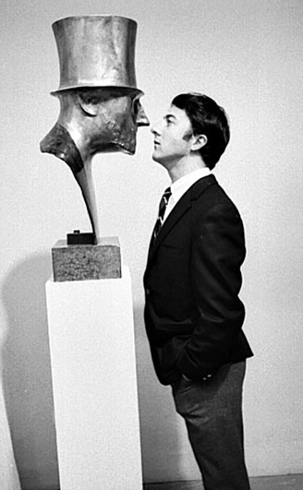 Dustin Hoffman at MoMA, 1968 Photographed by Robert Goldberg