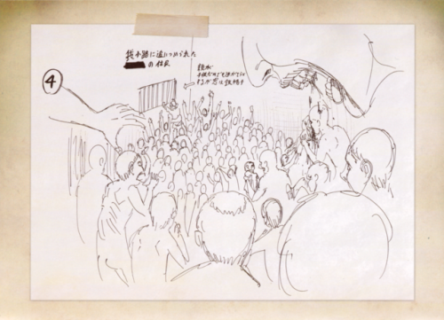 tdkr-cs91939:The ED storyboard of Season2 (one of the special features in Blu-ray Vol.1