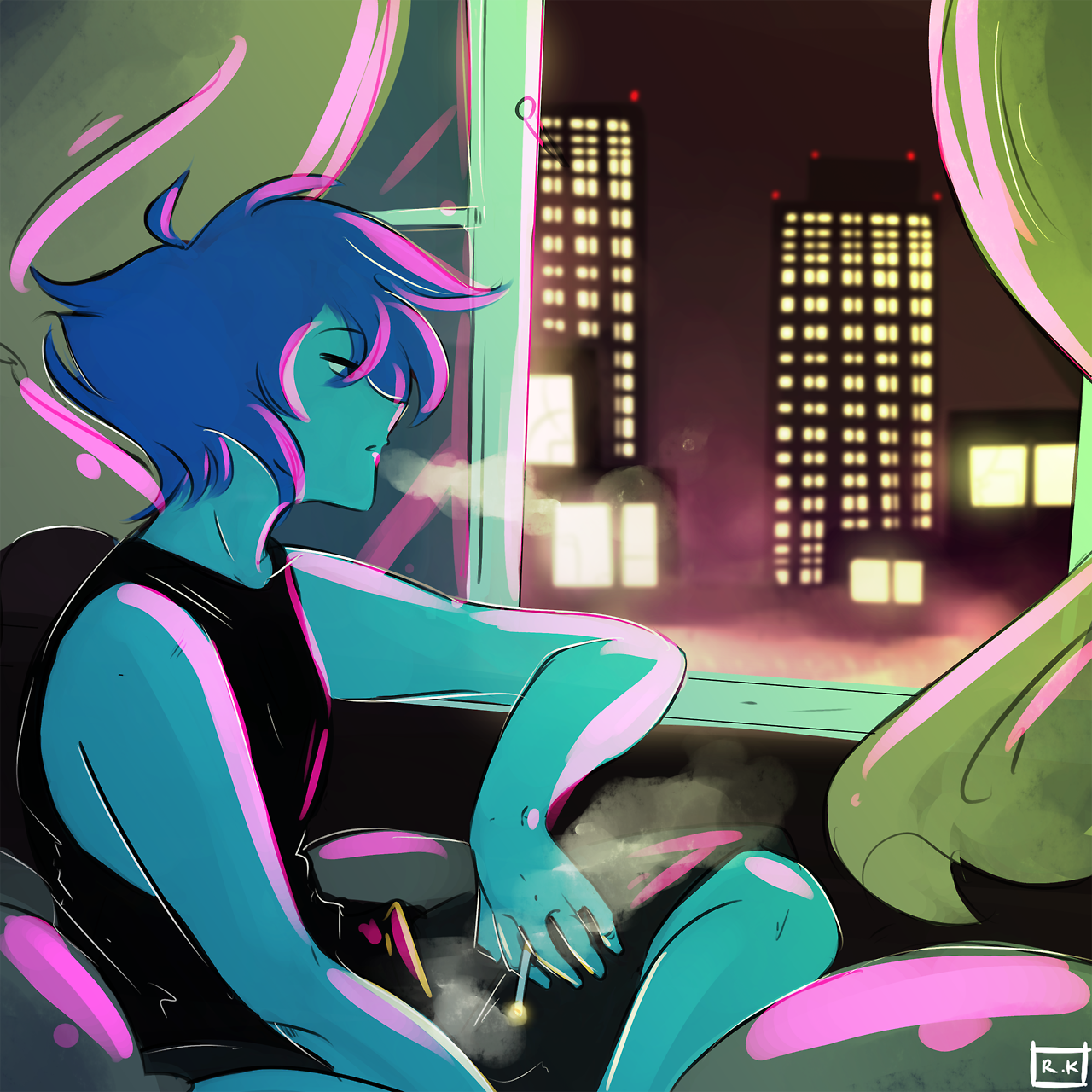 ramenkuma:   (5/5) of commissions are done!  