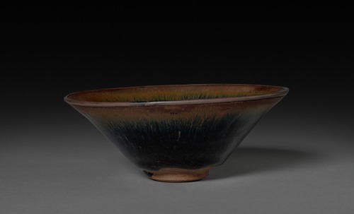 Tea Bowl: Jian ware, 960- 1279, Cleveland Museum of Art: Chinese ArtSize: Diameter: 12.4 cm (4 7/8 i