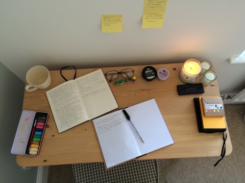 hormonerace:literally my temporary study space is feeling so cute and making me really motivated! 