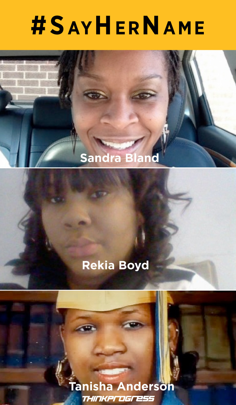 think-progress:  Sandra Bland And The Invisible Plight Of Black Women In The Justice