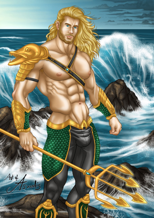 my interpretation of Aquaman.