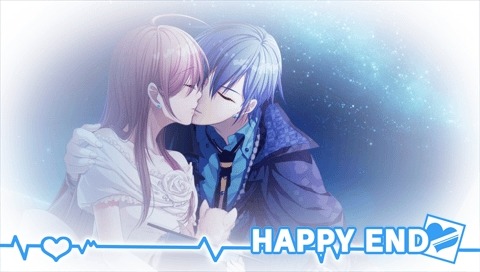 yuudiscover:  Endcards/Happy Endings for Glass Heart Princess Platinum