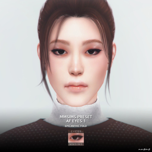 mmsims: S4CC // MMSIMS Preset af Eyes 1Enjoy~* EA Mesh edit by MMSIMS* Only for Female* Epicanthic f