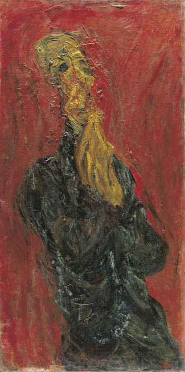 topcat77:  Chaim Soutine L'Homme en Priere. (The man in Prayer), 1921-1922 Oil on Canvas 