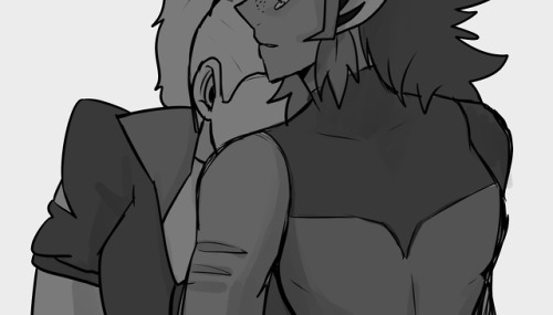 sconefacedgirl: catradora doodles I never finished…