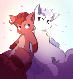 mien-soup: vulpix duo~ ^w^