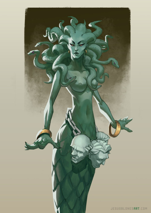 “Medusa” by Jesus Blones.