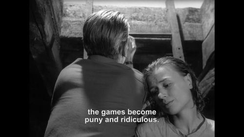 Porn Pics diegolunagf:Through a Glass Darkly (1961), dir.