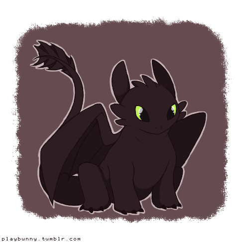 Commission for herpderpdoctor ! Toothless chibi ~ If you’d like to commission me please check out my commission prices and info uvu