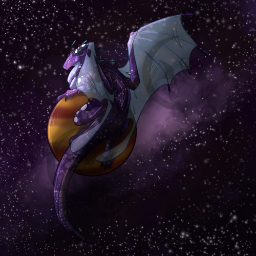 Did A Redesign Of My Space Dragon For Art Fight
