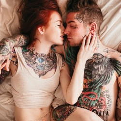 shinebrightlikeglory:#tattoo #couple #relationship