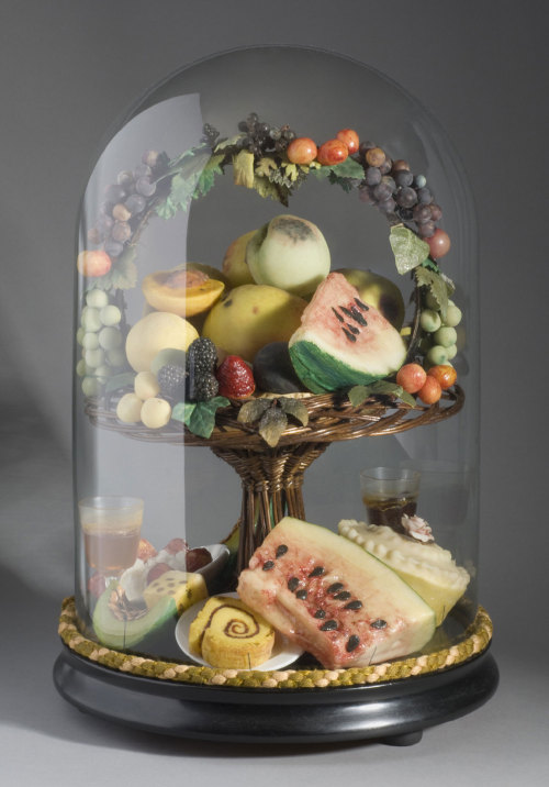 philamuseum:In the nineteenth century, a popular pastime for American ladies was making wax fruit an
