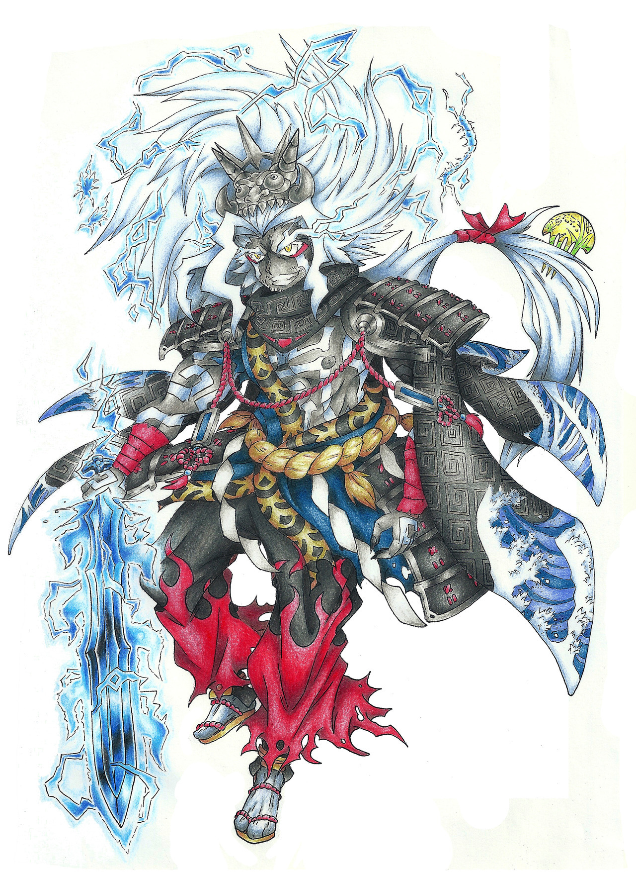 Susanoo, Japanese god of the raging storms
Also known as Susanoo no Mikoto (“Brave-Swift-Impetuous-Male”), he’s the japanese god of storms and the sea, and is the brother of Amaterasu, goddess of the sun and the main deity of Shinto mythology, and...