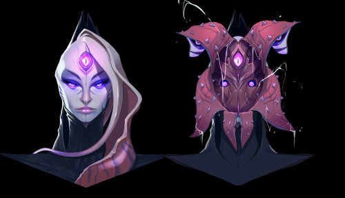 Bel’Veth, Empress of the Void Concept Art - Larry Ray