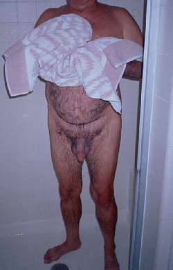 Dadchaser63:  …Caught Dad Wet And Naked In The Shower…