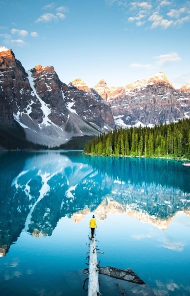 landscape-lunacy:Moraine Lake, Alberta - by Joey Mackin 