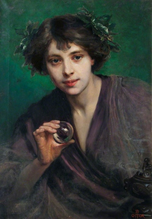 alexthegreat1123:The Crystal Gazer by Beatrice Offor (1864-1920)