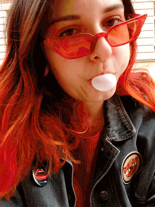 leomistic:~wannabe sexy chewing gum fail~