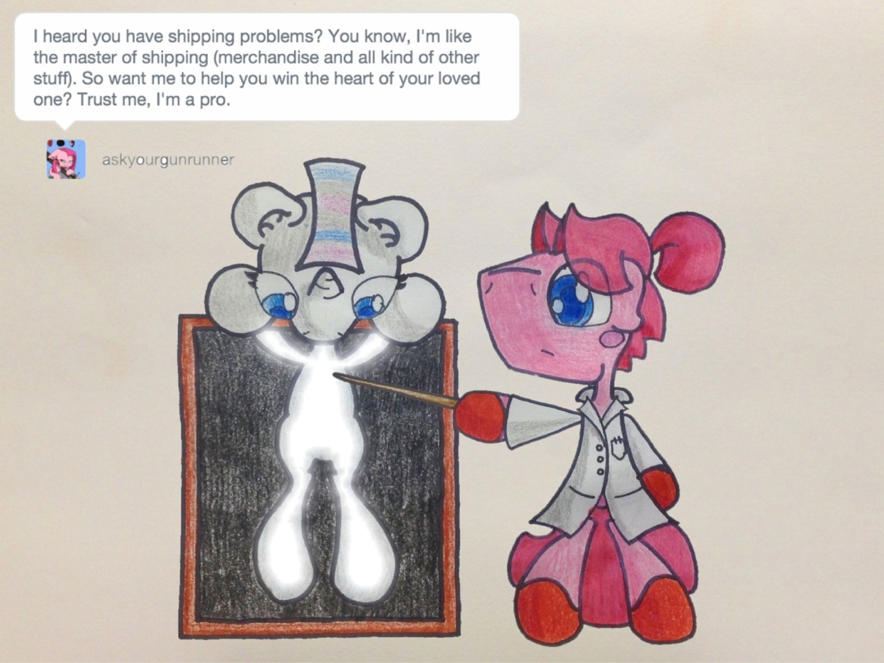 ask-pony-kirby:  Science Kirby Explains! A.) Kirby’s love interest technically