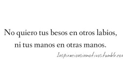 yanosecomomellamo:  love-silence-football-domains:  Te quiero en mis labios y en mis manos 😘  porque yo, quiero que volvamos a intentarlo- 