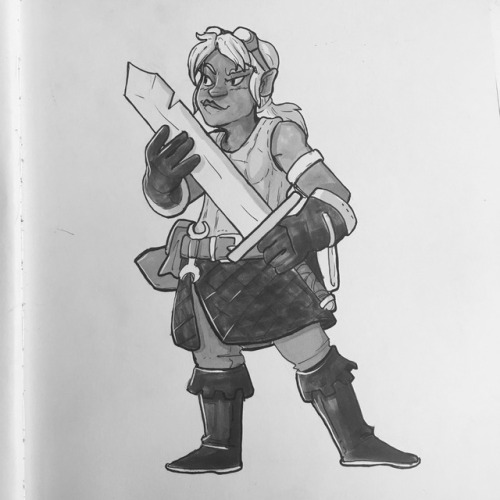 I’m doing dnd characters for each day of inktober this year! Hear are the first 10!