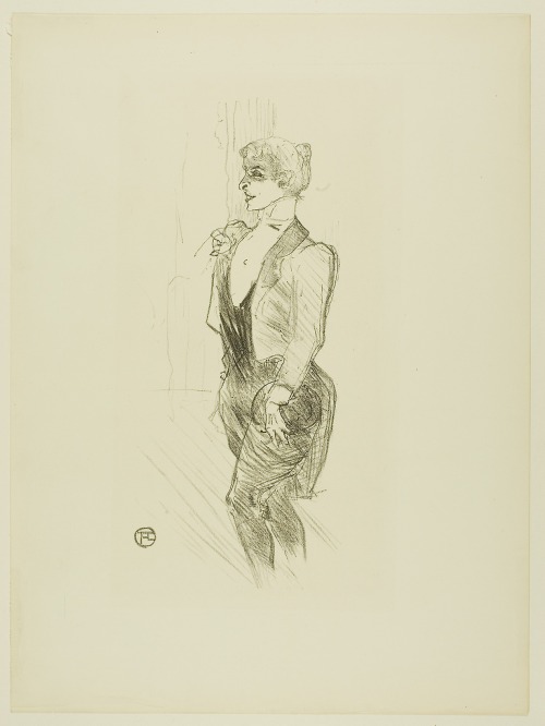 artist-lautrec:Mary Hamilton, Henri de Toulouse-Lautrec, 1894, Art Institute of Chicago: Prints and 
