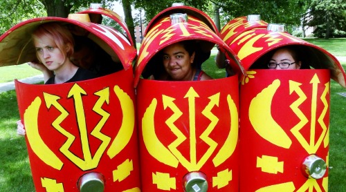 Fierce testudo is fierce!