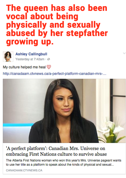 thisisfusion:We’re in love with Ashley Burnham, representing First Nations pride!This story was orig