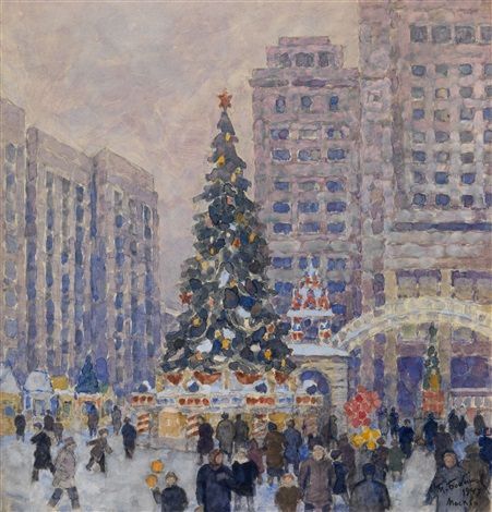 New Year Tree on Manege Square - Mikhail Bobyshov