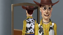 stupidfuckingsims:  stupidfuckingsims:  i have never watched toy story  update: i just tried to make buzz and woody fuck in the shower and my game crashed 