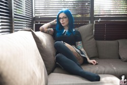 psychotic-riaeaction:  The Theory of relativitysoon in  MR  on  Suicide Girls 