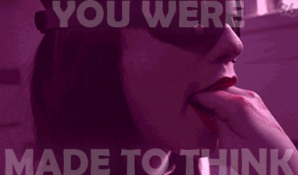 brainwashedbimbo:thoughts are just noise, brains are for boys