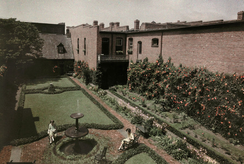 natgeofound:The Edgar Allen Poe Shrine in Richmond, Virginia, 1929.Photograph by Charles Martin, National Geographic Creative