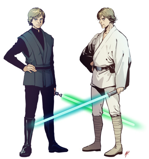 you-wear-insanity-well:Luke Skywalker by Jac-l