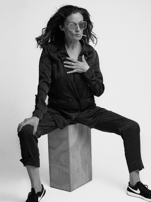 gifriverdale:Michelle Gomez photographed by Roch Armando for Bello Magazine, April 2019.