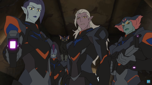 justklance:some key screens of lotor + his generals from the new trailer.